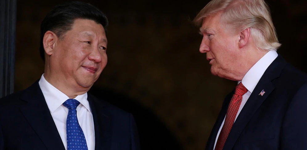 Liefern sich einen erbitterten Handelskrieg: Chinas Staatschef Xi Jinping und Donald Trump