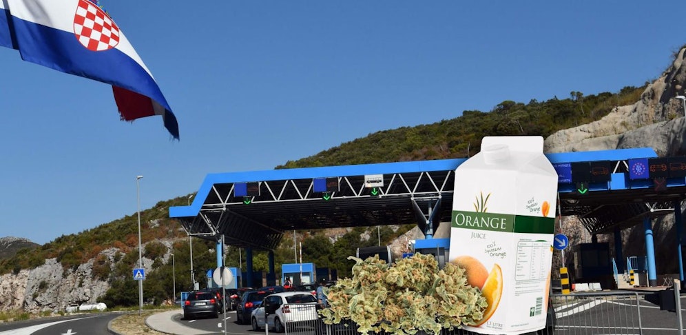 Der kreative Schmuggelversuch ging nach hinten los.