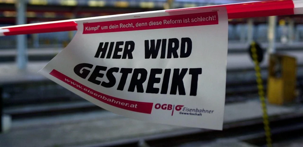 Die Mehrheit der Österreicher hat Verständnis für die Warnstreiks der Gewerkschaft wie zuletzt bei der Bahn.
