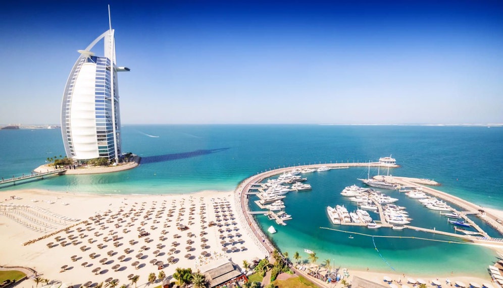 In Dubai startet die Kreuzfahrt auf der AIDAprima.