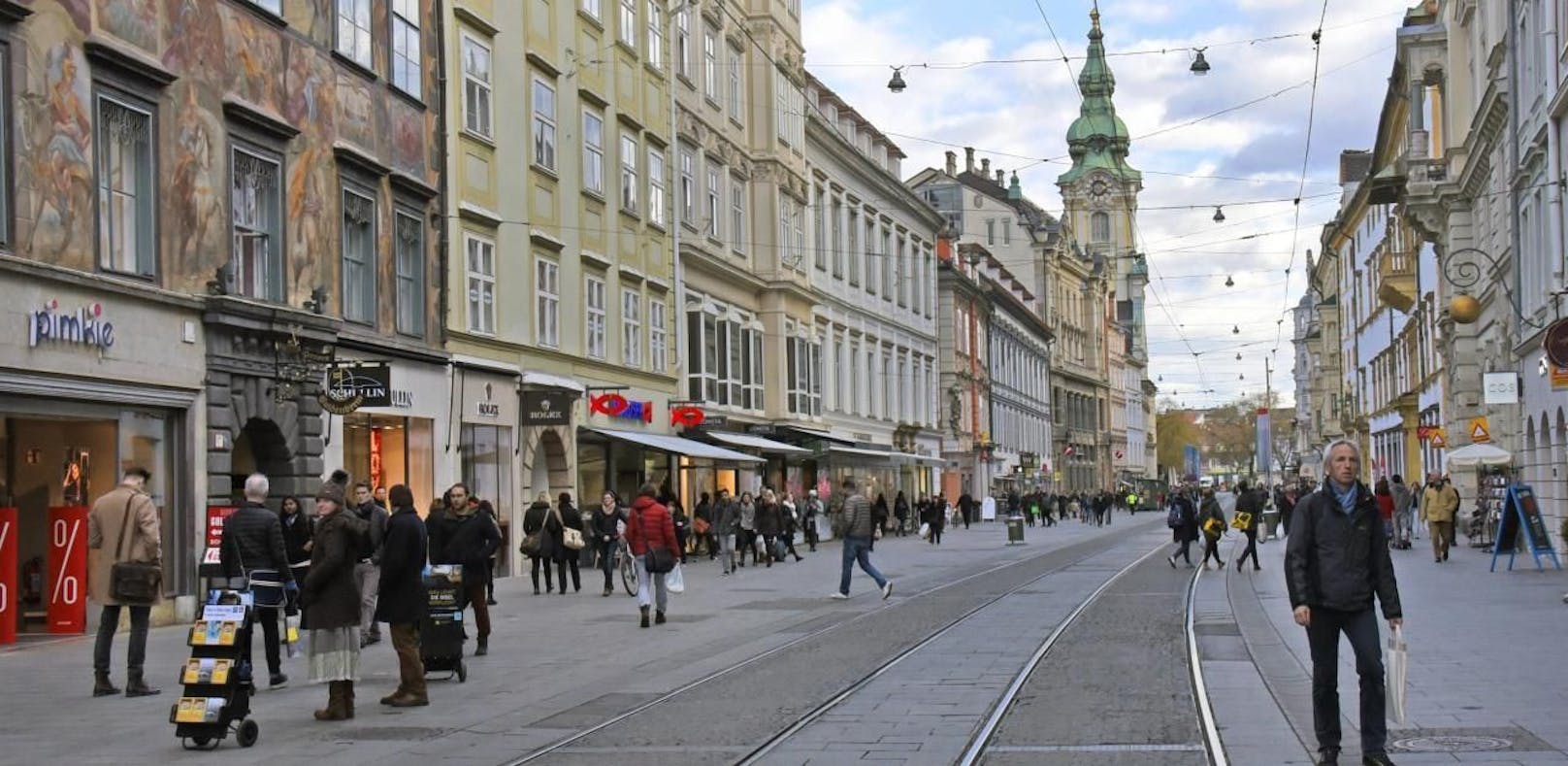 Bombenalarm in Grazer Innenstadt
