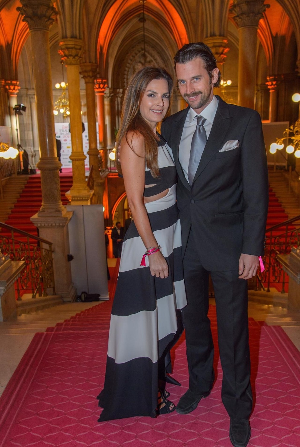 Da waren sie noch ein glückliches Paar: Bettina Assinger und Veith Moser bei der Woman of the Year-Gala am 30.11. 2016 