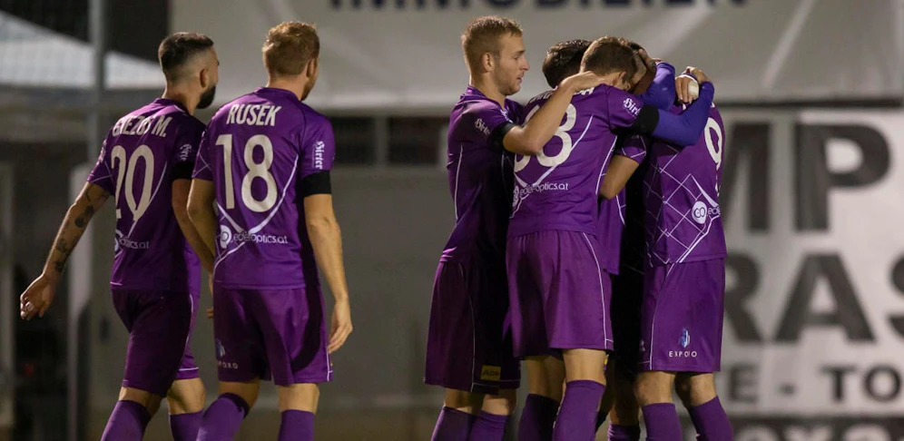 Austria Klagenfurt jubelt