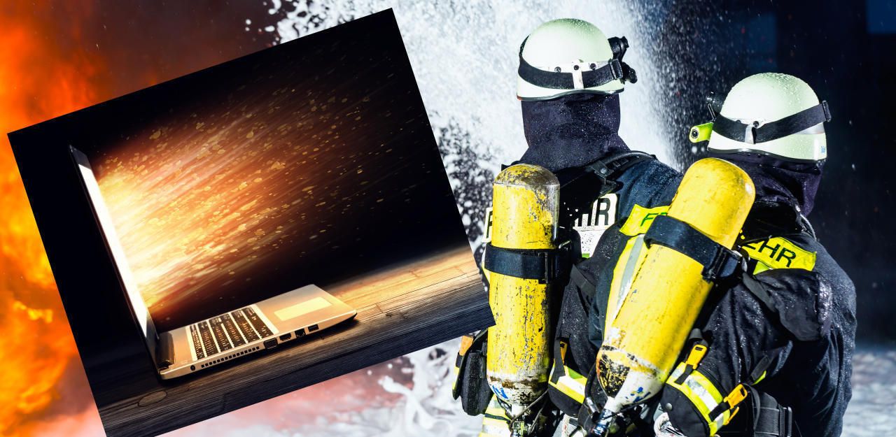 Heute.at - Laptop-Akku explodierte und setzte Haus in Brand