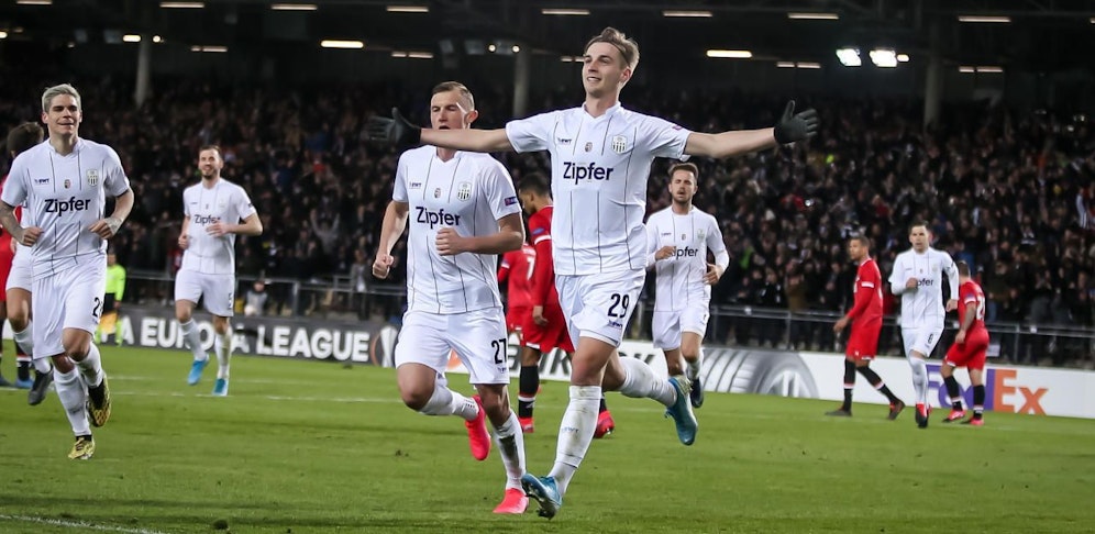 Marko Raguz schoss den LASK ins Achtelfinale