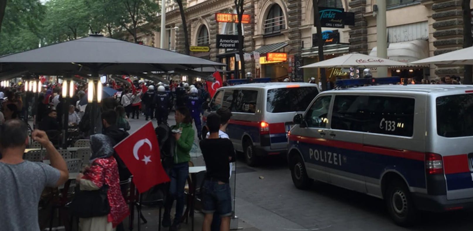 Wiener Polizei rüstet sich für Türkei-Referendum
