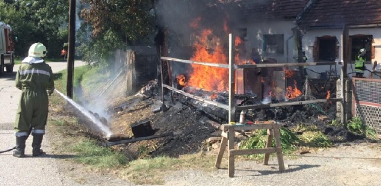 Heute.at - Heimwerker fackelte Wohnwagen der Mutter ab