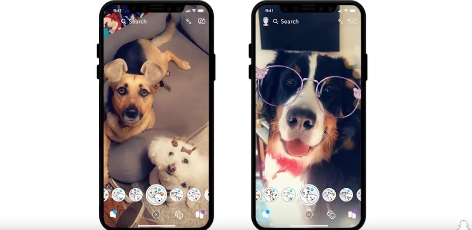 Snapchat hat ein neues Leckerli für Hundebesitzer