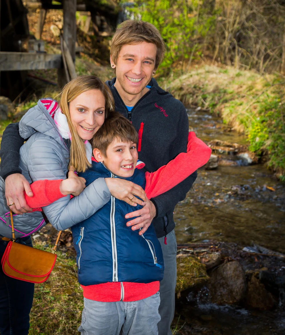 Gabriel (11) verkuppelte seinen Papa Paul mit seiner Therapeutin Sabine.