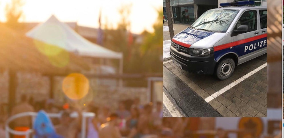 Polizei musste zu Beachparty anrücken: 1 Verletzter, 1 Festnahme.