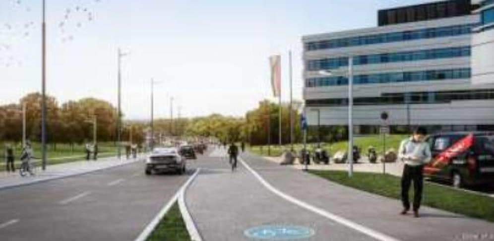 Der neue Radweg soll vom Reumannplatz bis zur Wiener Stadtgrenze führen.