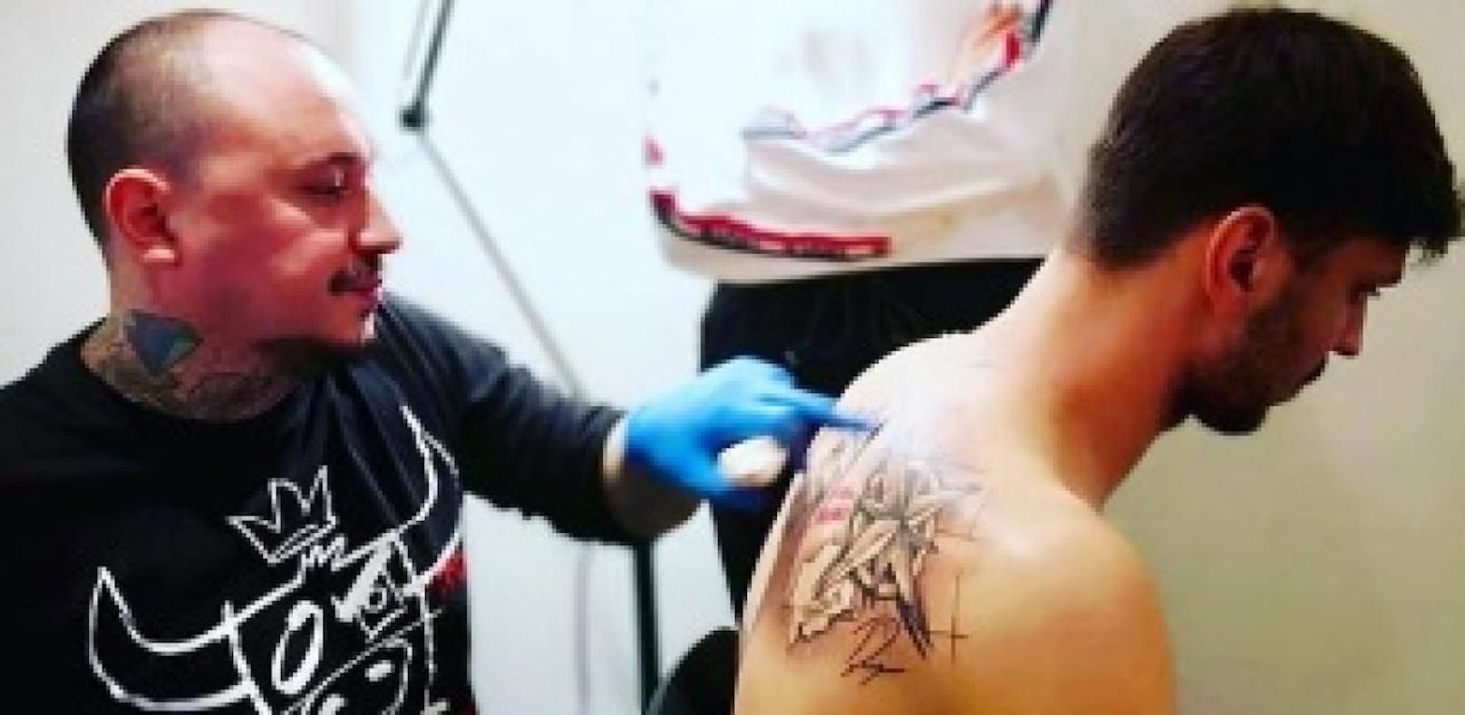 Wien-Serbien! Dragovic erklärt "Heute" sein Tattoo