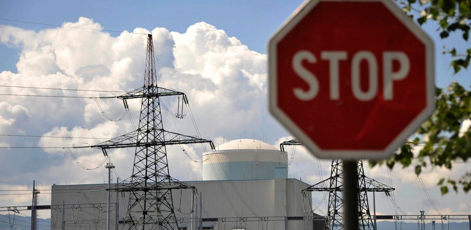 Atomkraftwerk Krsko nach Dampf abgedreht