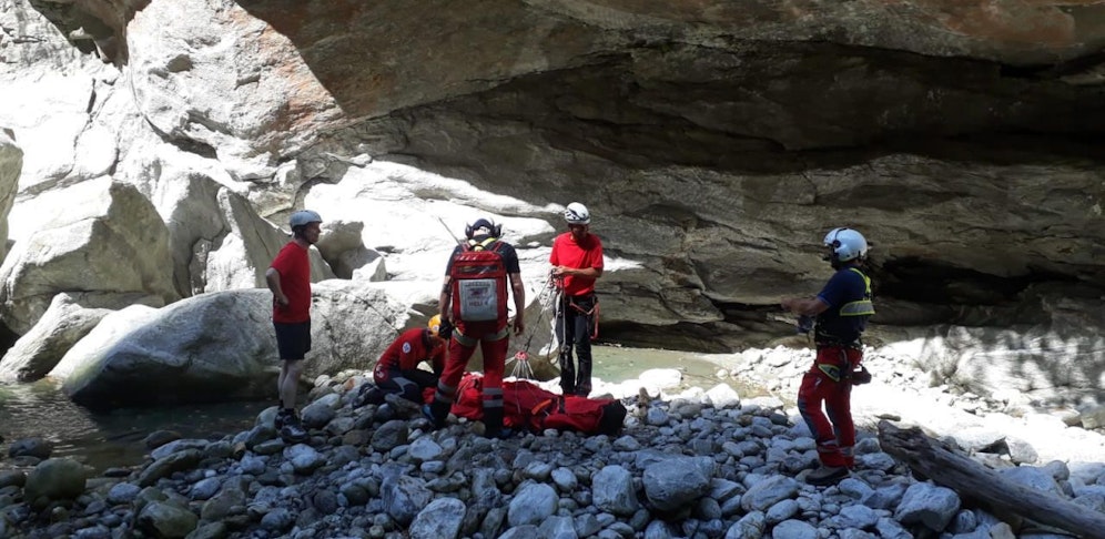 Die junge Frau wurde in die Klinik Innsbruck geflogen