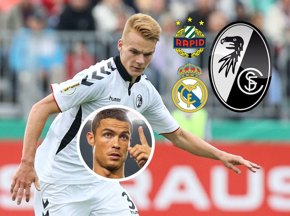 ÖFB-Legionär Lienhart spricht im "Heute"-Talk über Freiburg, Ronaldo und Rapid.