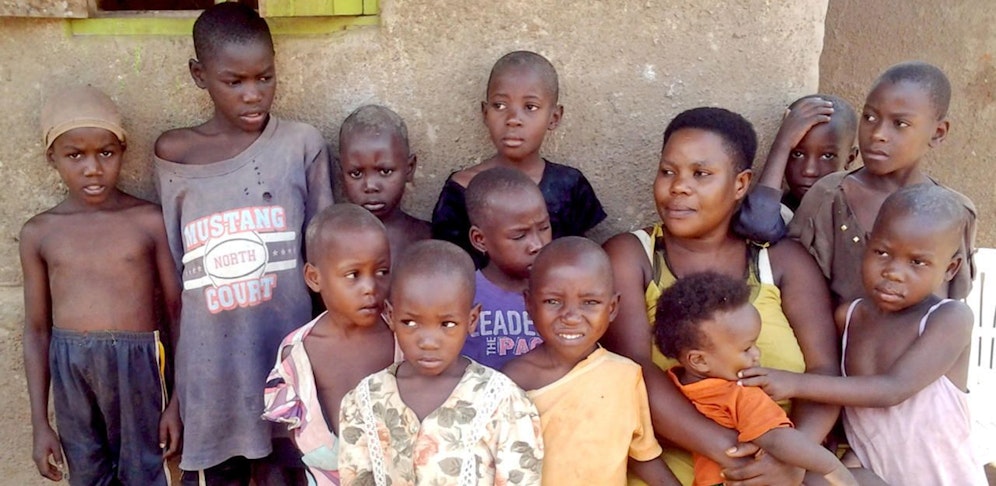 Nur ein kleiner Teil der Familie.