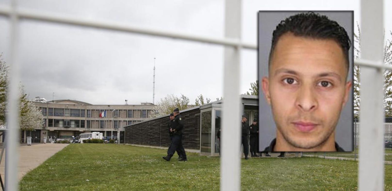 Terrorist Salah Abdeslam ist im Gefängnis Fleury-Mérogis südlich von Paris inhaftiert.