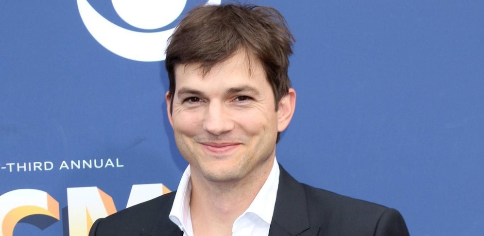 Ashton Kutcher am 15. April 2018 in Las Vegas. 