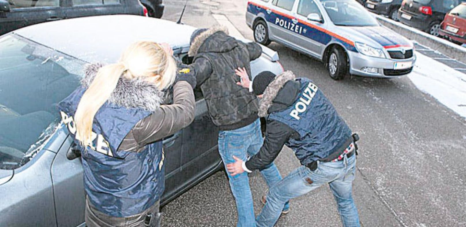 Die Polizei schnappte den Verdächtigen in Wien-Landstraße (Symbolbild). 