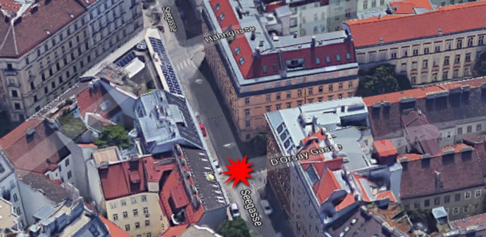 Hier ereignete sich der tödliche Unfall.