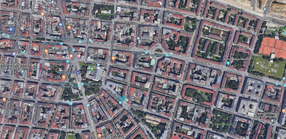 In der Gellertgasse in Wien-Favoriten kam es zu dem Übergriff