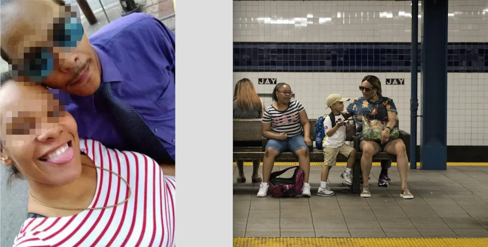 Nach einem Streit zwischen Vanessa A. und ihrem Freund Joshua P. vergaß der frisch gebackene Papa seine Tochter (6 Monate) in der New Yorker U-Bahn. 