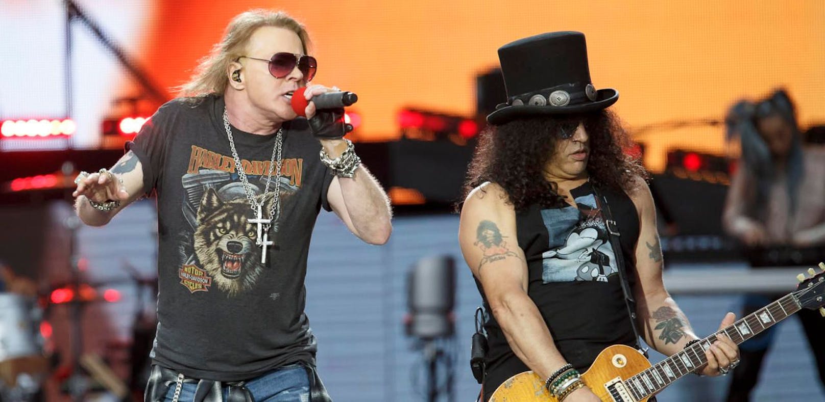 <strong>Guns N' Roses</strong> arbeiten derzeit an einem neuen Studioalbum - dem ersten seit 13 Jahren.