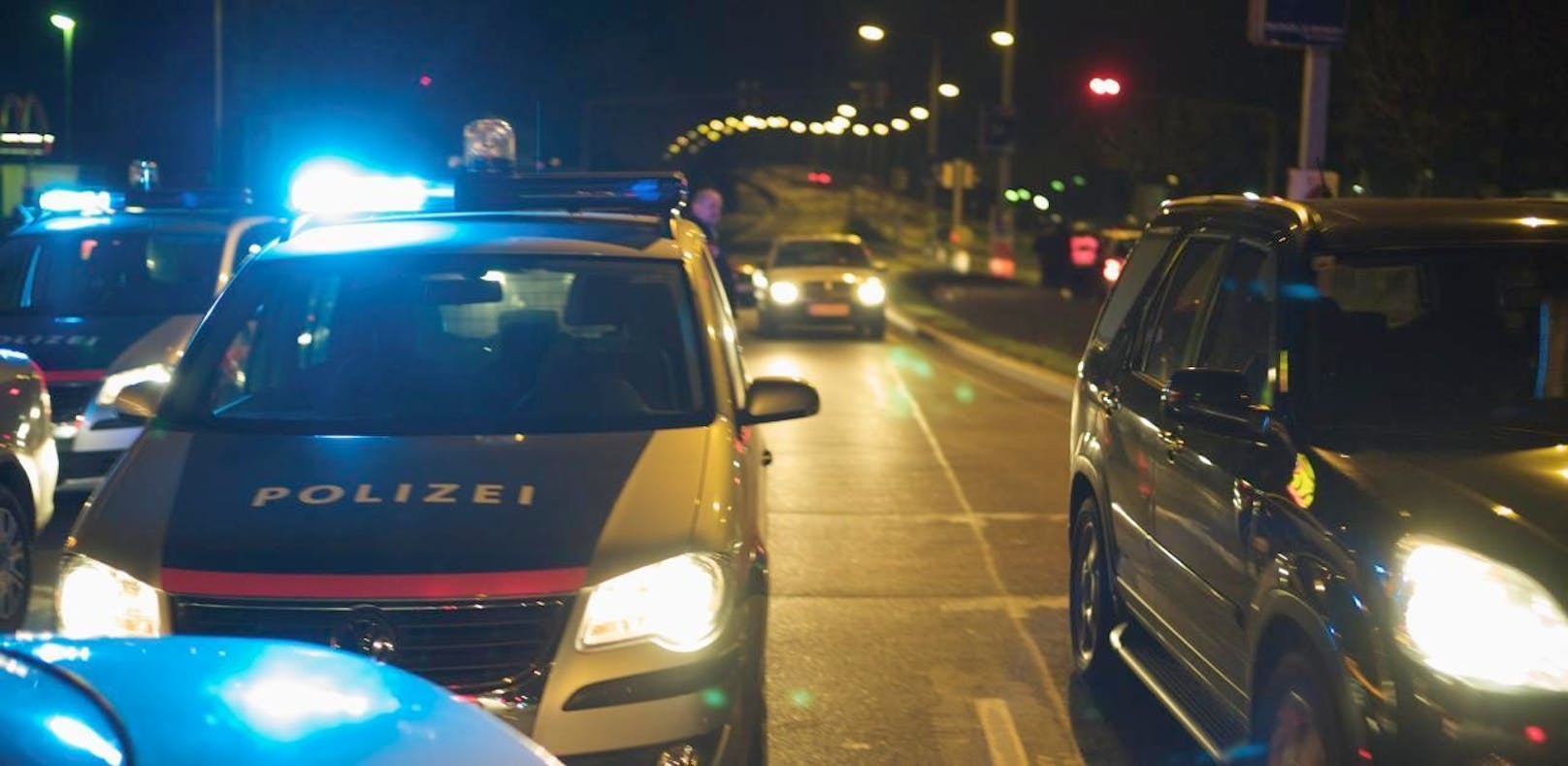Wien, Polizeieinsatz 