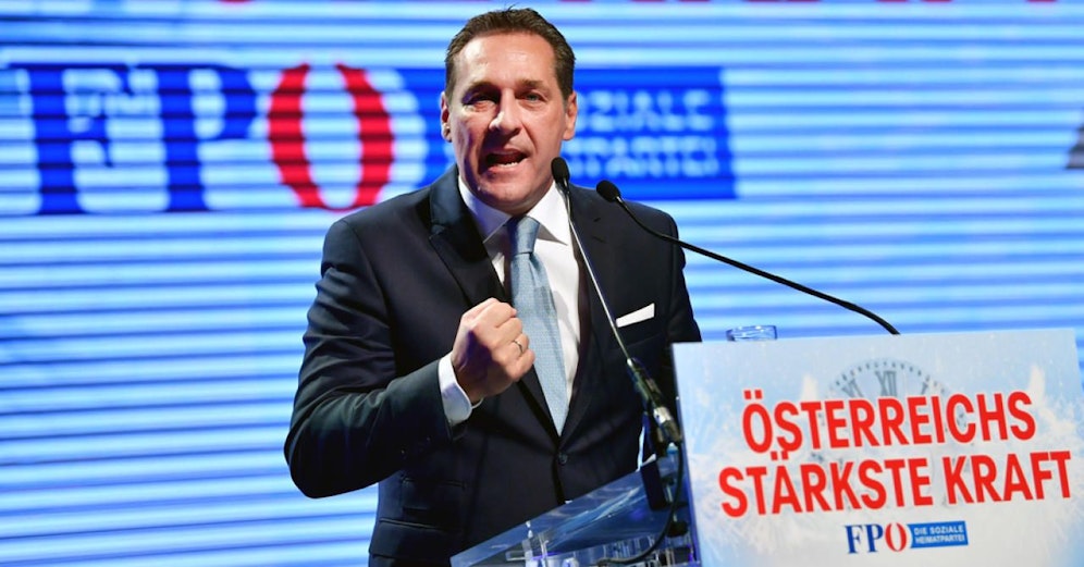 FPÖ-Chef Heinz-Christian Strache