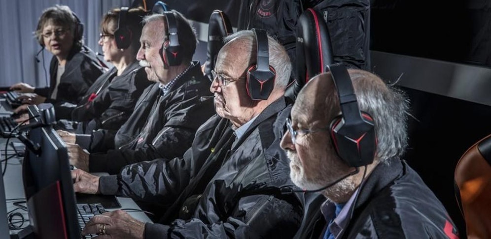 Die Silver Snipers im Counter-Strike-Einsatz.