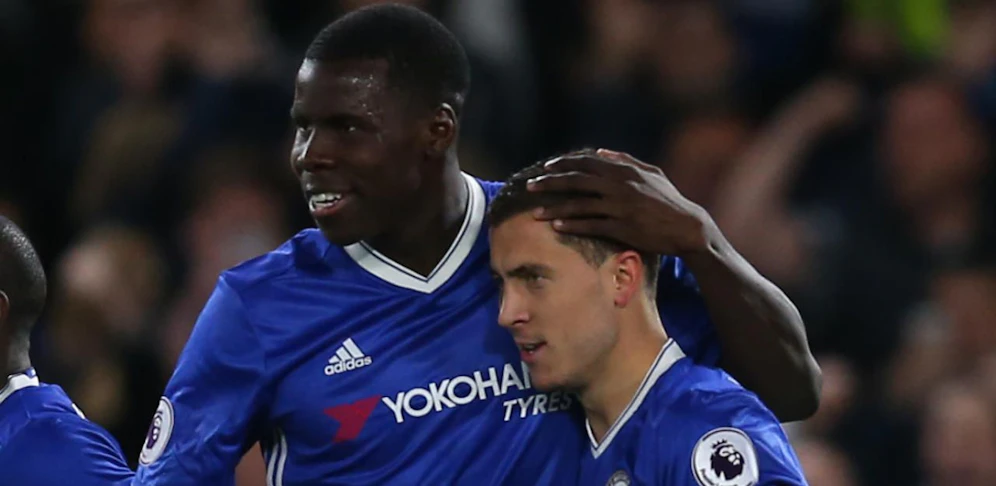 Hazard (re.) schoss Chelsea per Doppelpack zum Sieg gegen Pep Guardiolas "Citizens".