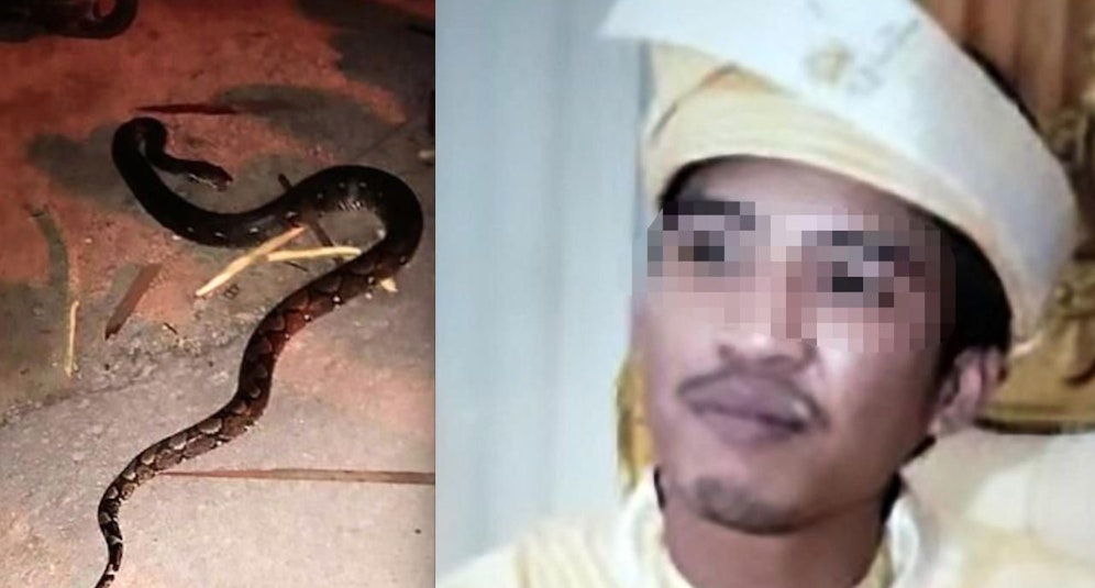 Drama: Zaim Khalis K. (35) wurde auf seinem Bike von dem Python (li.) erwürgt