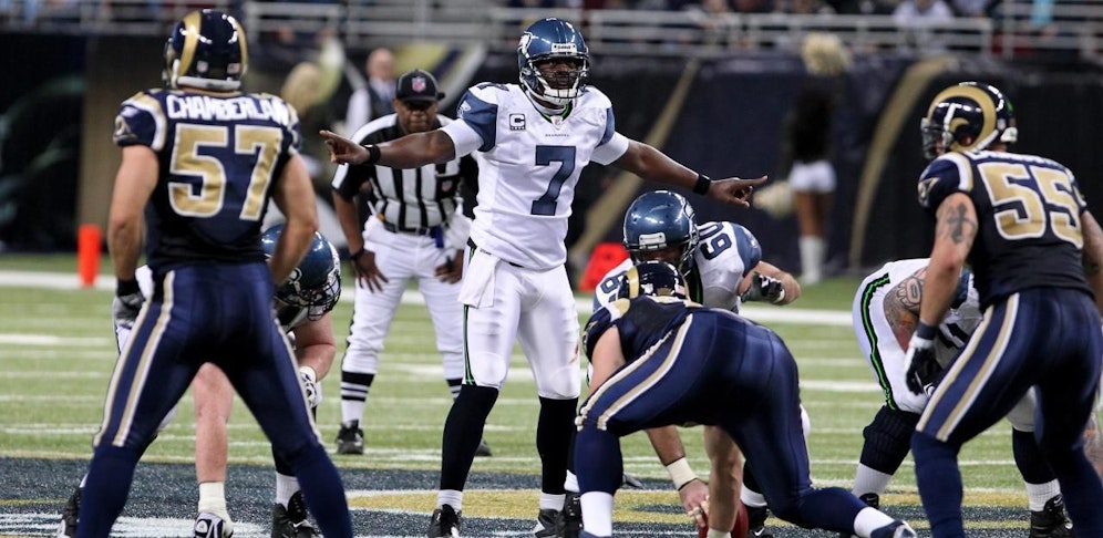 Tarvaris Jackson jubelte 2014 über den Gewinn der Super Bowl