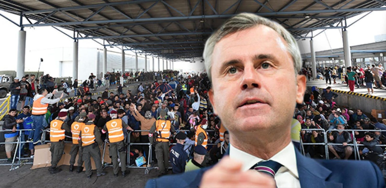 FPÖ-Chef Norbert Hofer warnt vor einer neuen Flüchtlingswelle.