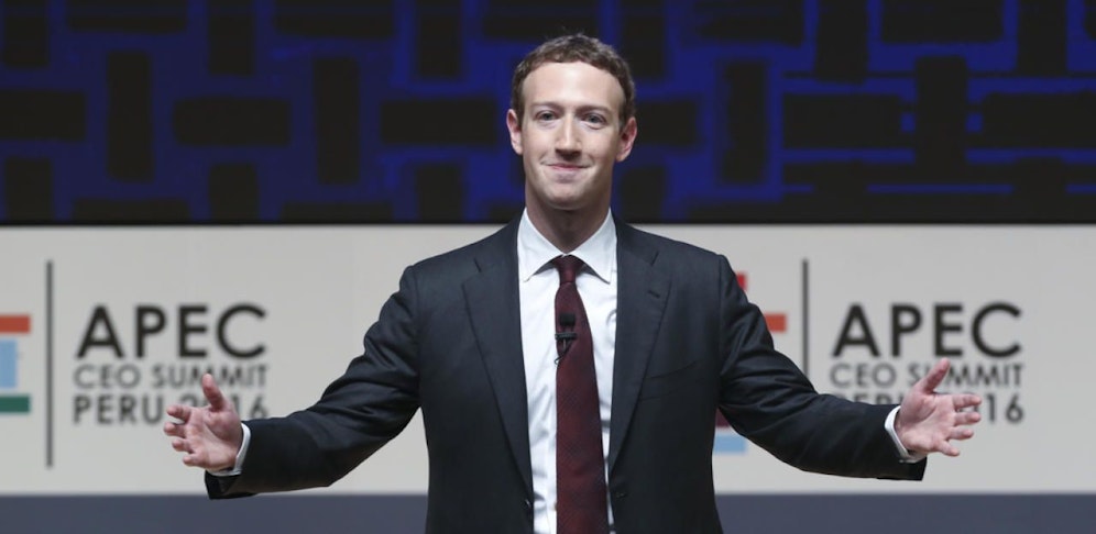 Facebook-Chef Mark Zucker hat derzeit viel zu erklären.