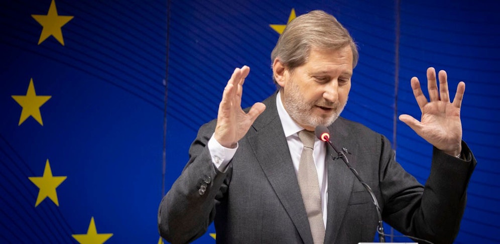EU-Kommissar Johannes Hahn.