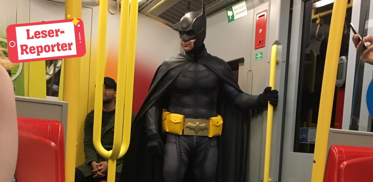 Heute.at - Superheld tauschte Batmobil gegen die U1