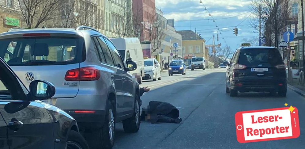Verkehrsunfall in Wien-Rudolfsheim-Fünfhaus