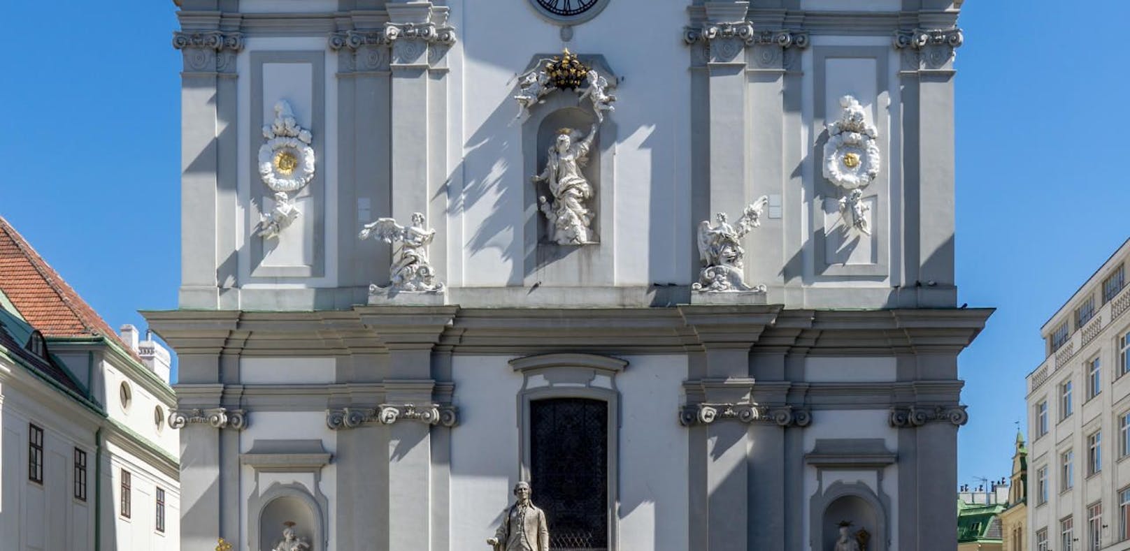 Mariahilfer Kirche in Wien-Mariahilf. 