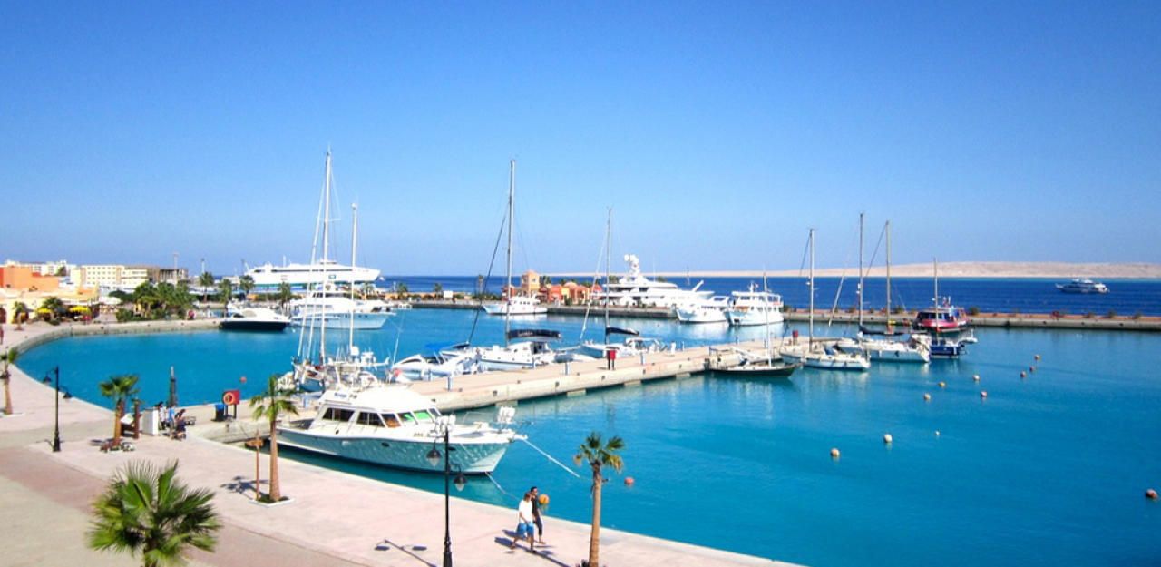 Der ägyptische Hot-Spot für Badeurlauber: Hurghada.