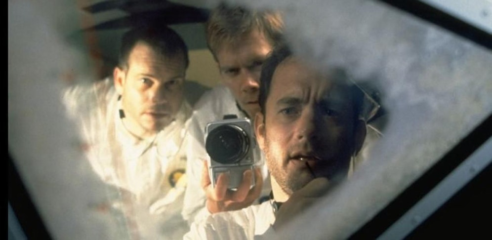 Von links: Bill Paxton, Kevin Bacon und Tom Hanks in "Apollo 13"