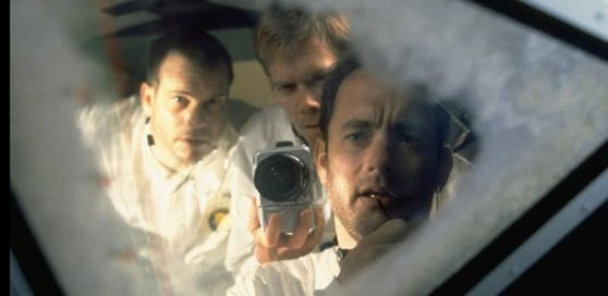 Von links: Bill Paxton, Kevin Bacon und Tom Hanks in "Apollo 13"
