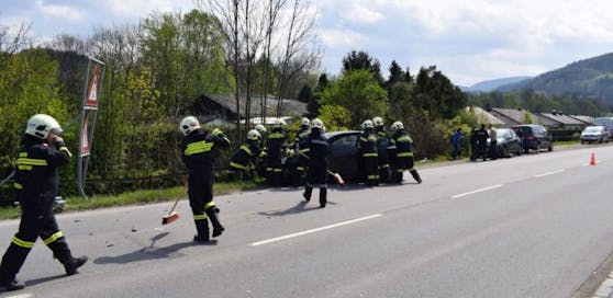 Vier Fahrzeuge waren in dem Crash beteiligt.