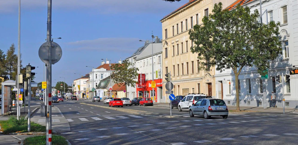 Brünner Straße in Floridsdorf. Symbolfoto
