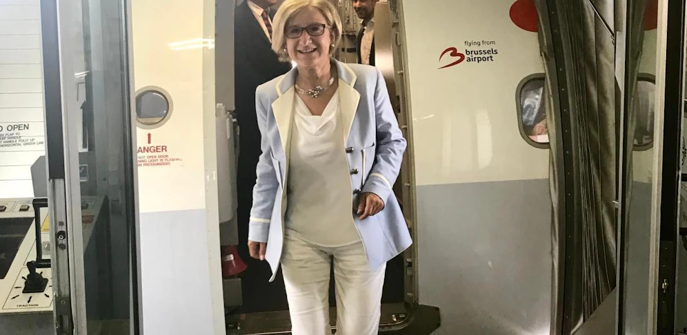 Sicher gelandet: Mikl-Leitner ist jetzt zwei Tage in Brüssel