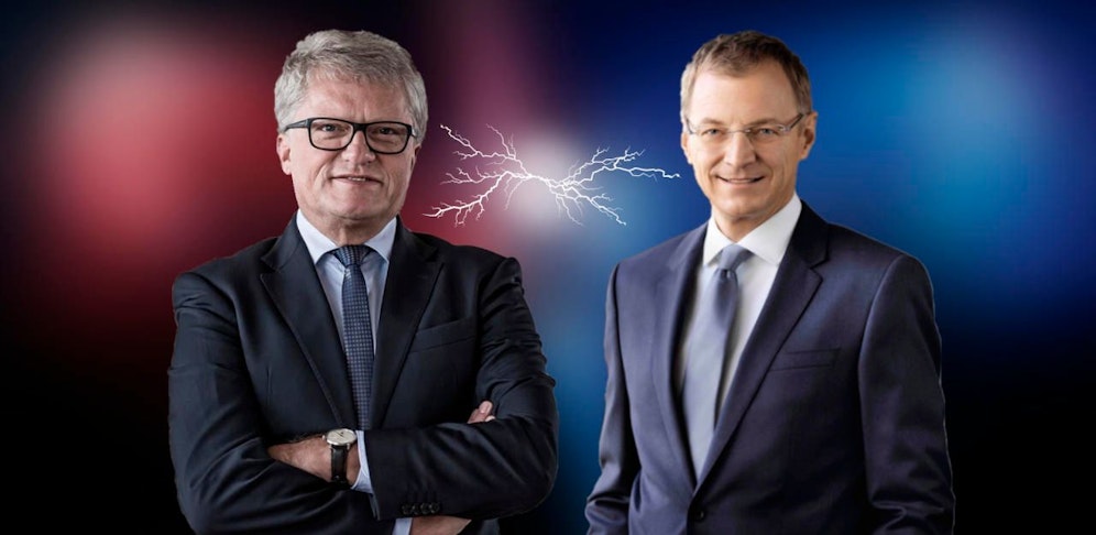 Der Linzer Bürgermeister Klaus Luger (li.) hat keine Freude mit der Mail von LH Thomas Stelzer. 