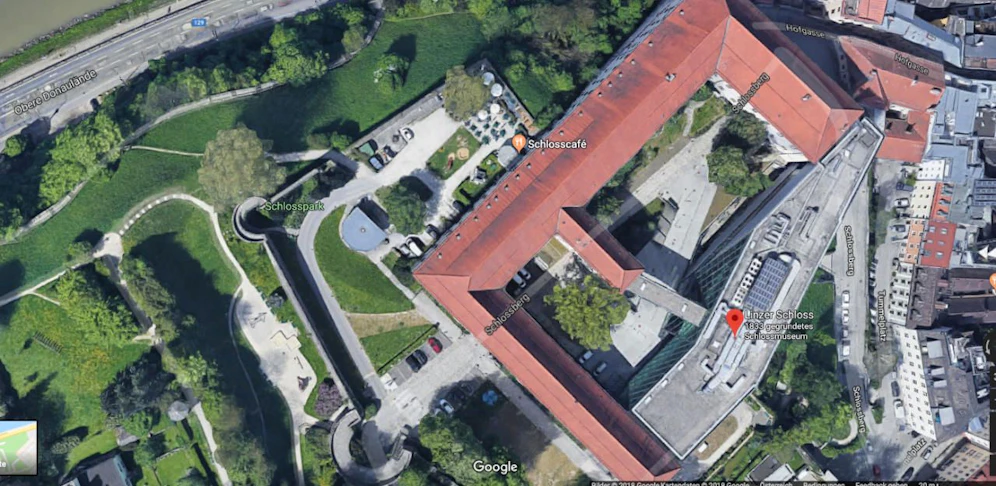 Am Linzer Schloss spielte sich das Drama ab.
