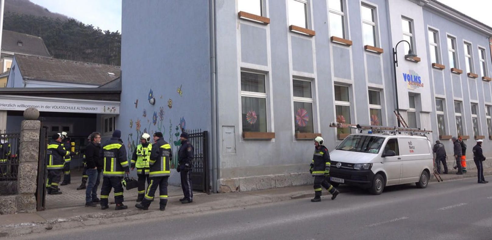 Volksschule in Altenmarkt nach Gasalarm evakuiert