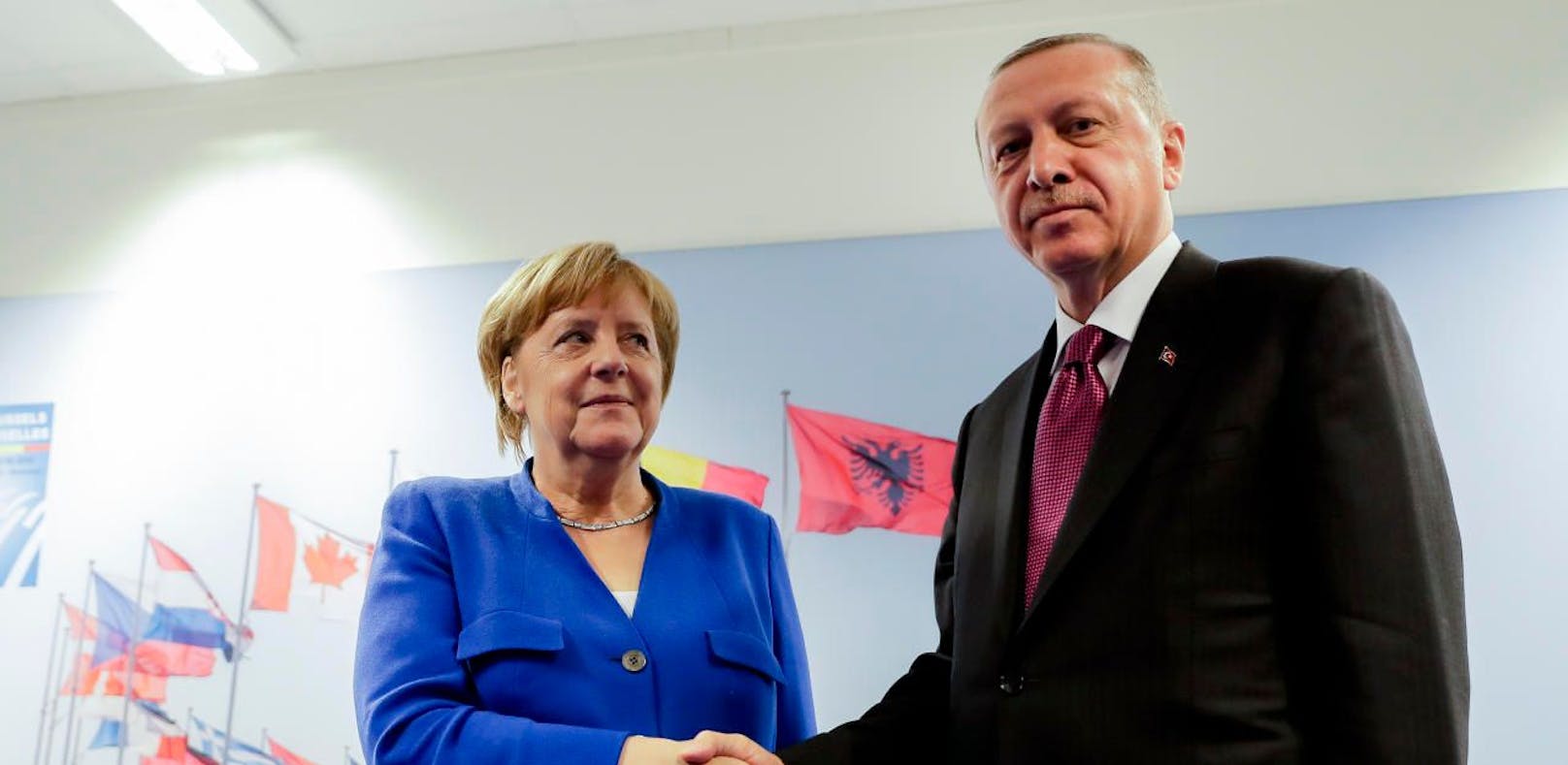 Angela Merkel wird dem Staatsbankett für Recep Tayyip Erdogan nicht beiwohnen.