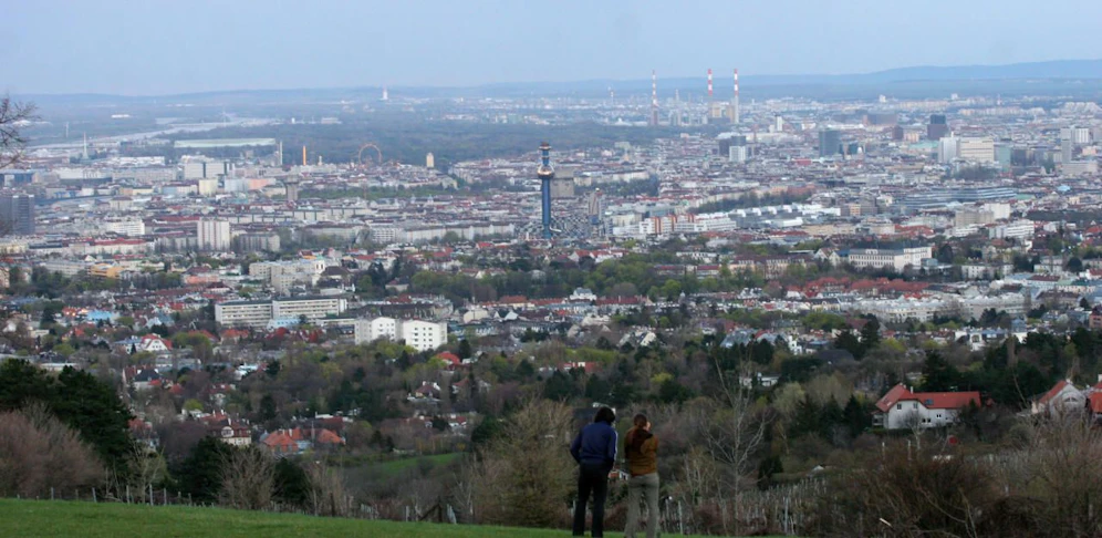 Blick auf Wien vom Cobenzl